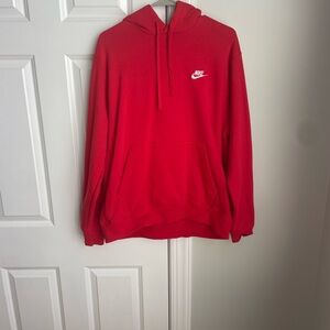Nike Men's Bold Red Hoodie
